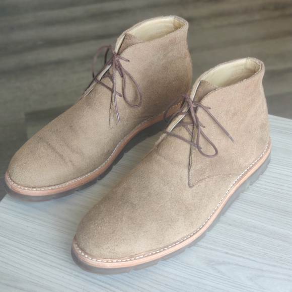 Brand: John Does Size: Men's 11½ Width: D Color: Tan - Picture 1 of 5